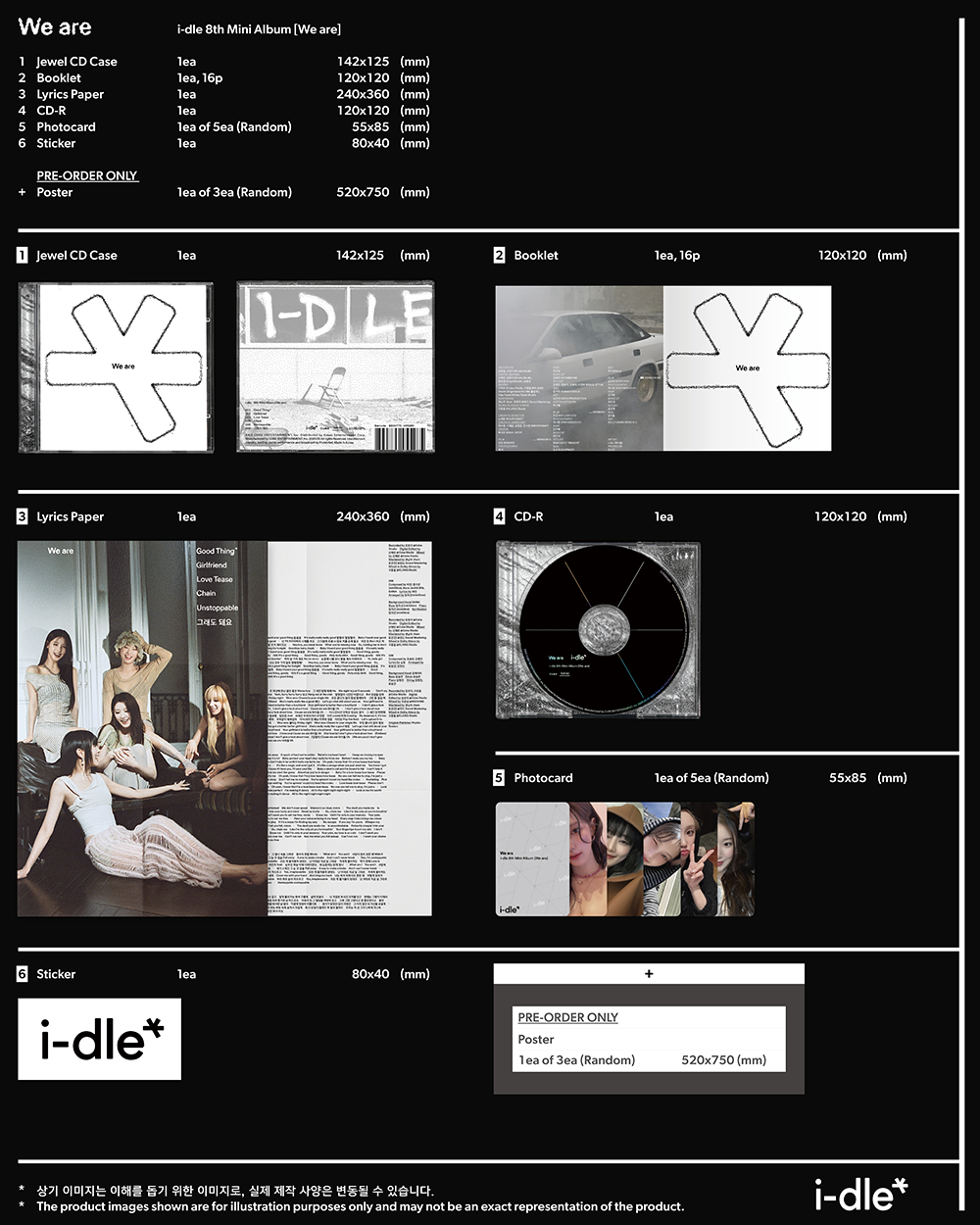 I-DLE - WE ARE (SPECIAL JEWEL Ver.)